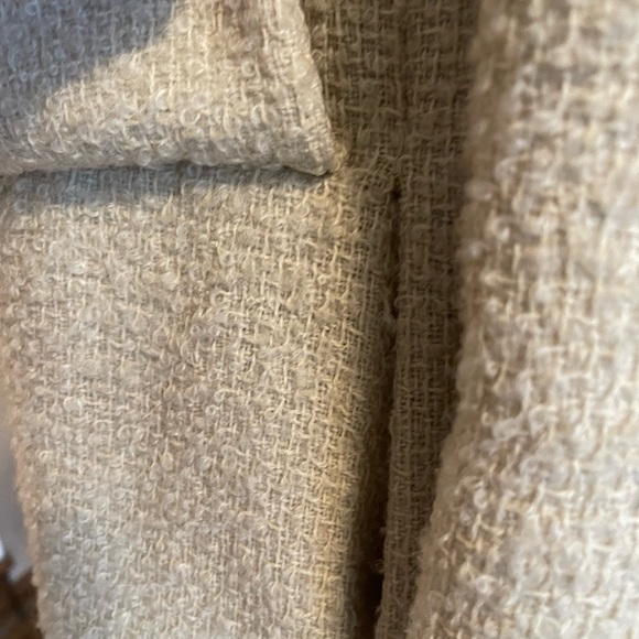 Vintage Towncliffe Wool Boucle’ and Velvet Coat - Picture 7 of 8